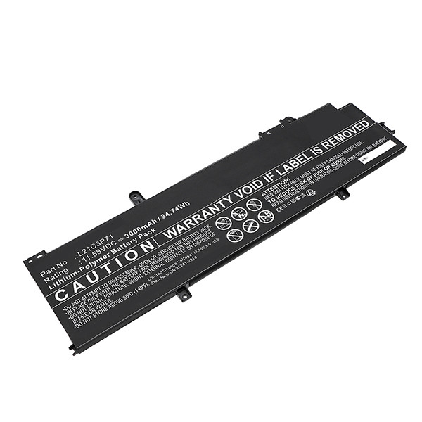 Lenovo L21C3P71 / L21D3P71 / L21L3P71 accu (11.58 V, 3000 mAh, 123accu huismerk)  ALE00956 - 1