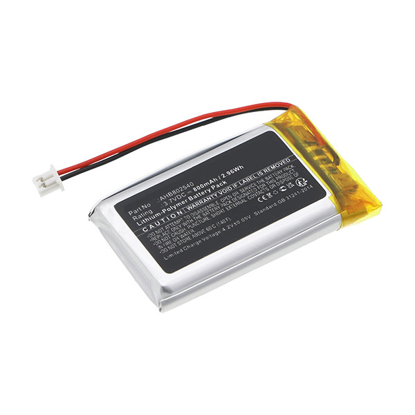 Lexin JX602540 / AHB802540 accu (3.7 V, 800 mAh, 123accu huismerk) ALE00959 - 1