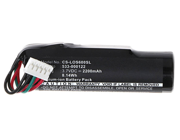 Logitech 533-000122 / T11715170SWU accu (2200 mAh, 123accu huismerk) ALO00063 - 3