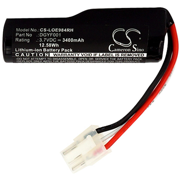 Logitech DGYF001 / 533-000096 / GPRLO18SY002 accu (3.7 V, 3400 mAh, 123accu huismerk)  ALO00064 - 2