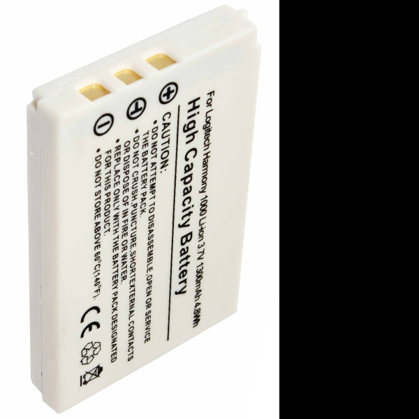 Logitech L-LU18 / 190582-0000 / C-RL65 accu (1300 mAh, 123accu huismerk)  ALO00028 - 1