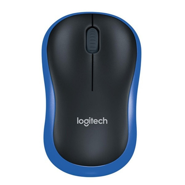 Logitech M185 draadloze muis blauw 828106 - 1