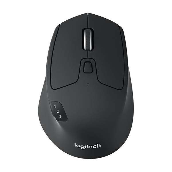 Logitech M720 Triathlon draadloze muis zwart 828546 - 1