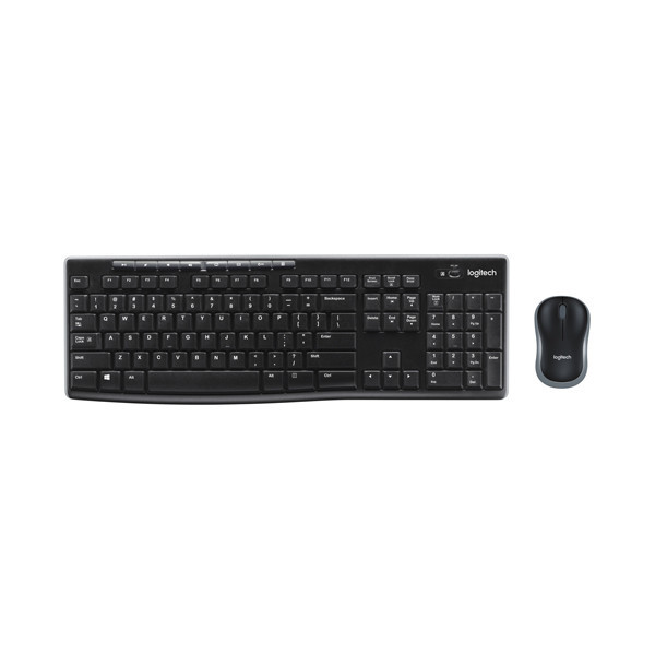 Logitech MK270 draadloos toetsenbord en draadloze muis 828069 - 1
