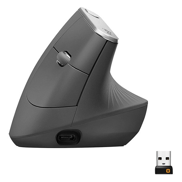 Logitech MX Vertical Advanced ergonomische muis draadloos (4 knoppen) 828142 - 3