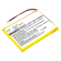 Luvion SP405068 accu (3.7 V, 2000 mAh, 123accu huismerk) ALU00016