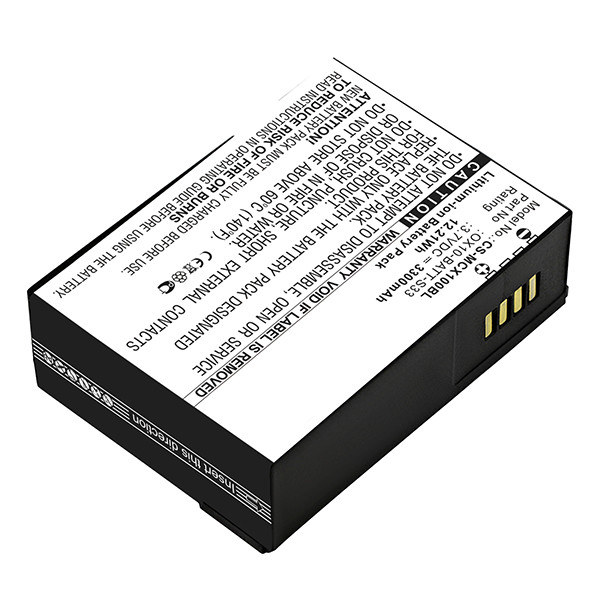 M3 Mobile OX10-BATT-S33 accu (3300 mAh, 123accu huismerk) AM300002 - 2
