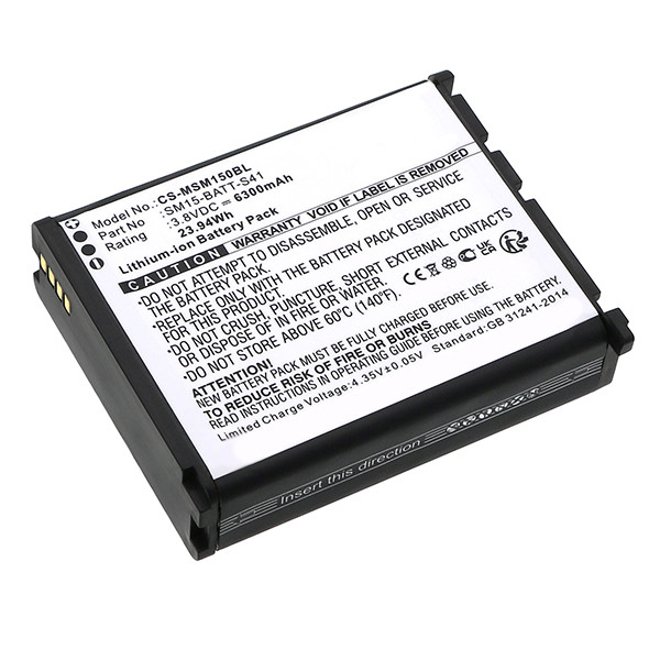 M3 Mobile SM15-BATT-S41 accu (6300 mAh, 123accu huismerk) AM300008 - 1