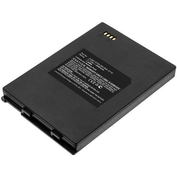 M3 Mobile ST10 / B056H013-0001 / ST10-BATT-S22 accu (3.7 V, 2000 mAh, 123accu huismerk)  AM300006 - 1