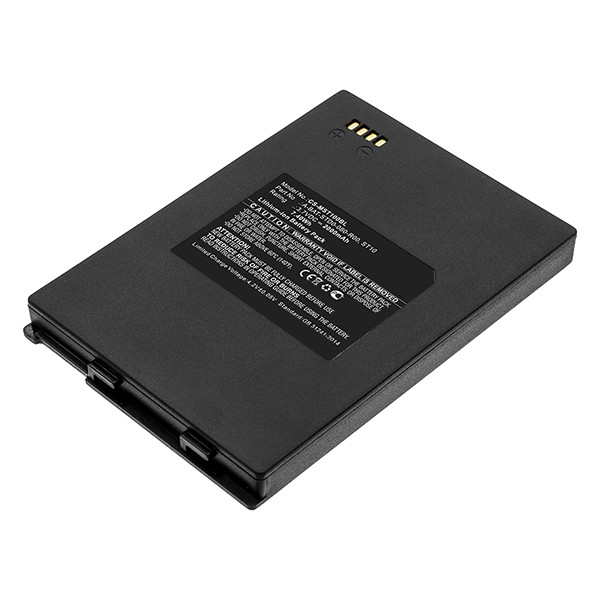 M3 Mobile ST10 / B056H013-0001 / ST10-BATT-S22 accu (3.7 V, 2000 mAh, 123accu huismerk) AM300006 - 1