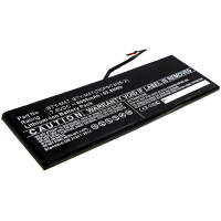 MSI BTY-M47 / BTY-M47(2ICP5/73/95-2) accu (7.6 V, 8000 mAh, 123accu huismerk)  AMS00062