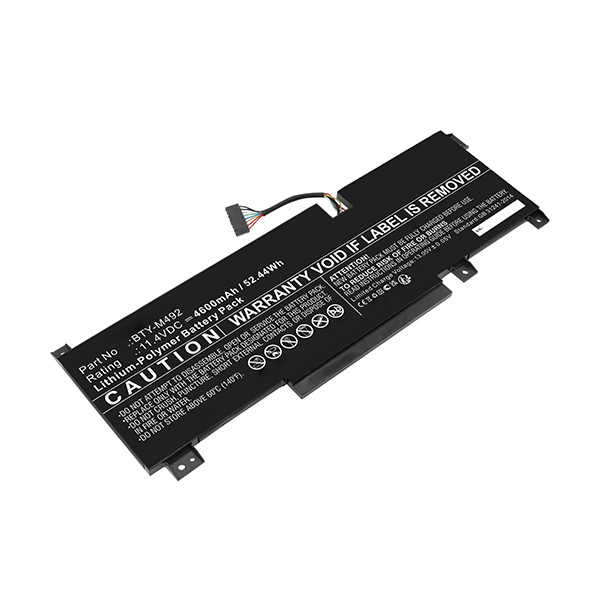 MSI BTY-M492 accu (11.4 V, 4600 mAh, 123accu huismerk)  AMS00131 - 1