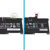 MSI S9N-0B3A260-M47 /  BTY-M491 (witte connector) accu (11.4 V, 4720 mAh, origineel) AMS00138 - 3
