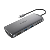 MagBac docking station voor laptop 11-in-1 (123accu huismerk)  AMA00779