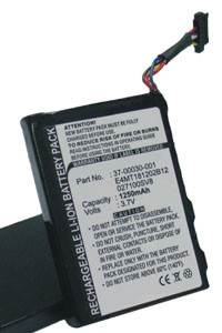 Magellan 37-00030-001 / 027100SV8 accu (1250 mAh, 123accu huismerk)  AMA00106 - 1