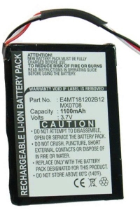 Magellan 37-00030-001 / E4MT181202B12 / MX0708 accu (1100 mAh, 123accu huismerk)  AMA00123