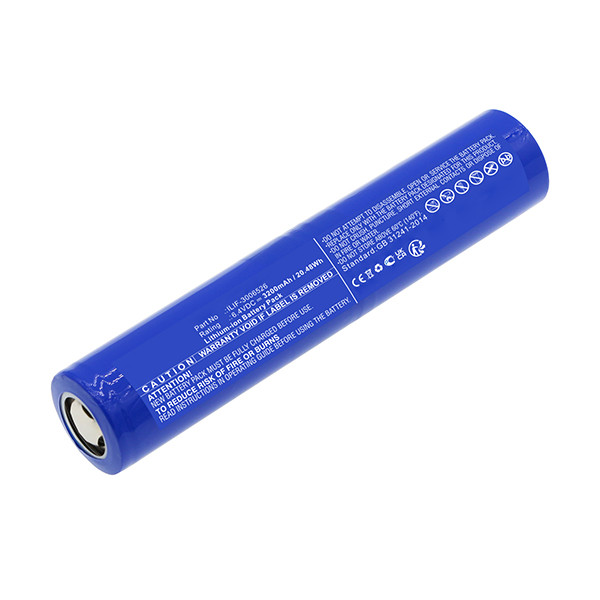 Maglite ILIF-3006526 accu (6.4 V, 3200 mAh, 123accu huismerk) AMA00805 - 1