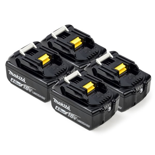4x Makita BL1840B LXT / 197265-4 accu's (18 V, 4.0 Ah, origineel) AMA00844 - 1