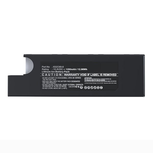 Makita 632C23-4 accu (10.8 V, 1200 mAh, 123accu huismerk) AMA00836 - 1