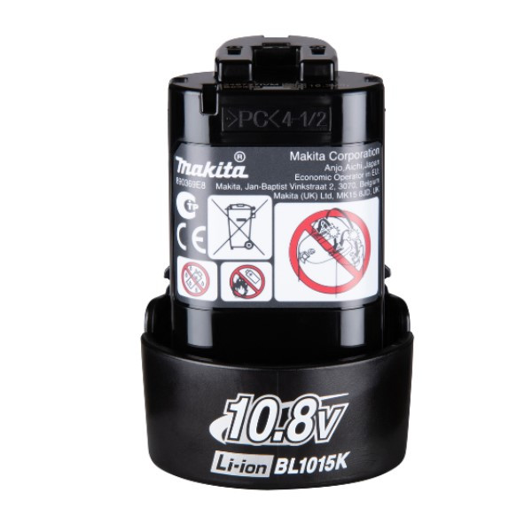 Makita BL1015K / 191349-9 accu (10.8 V, 1.5 Ah, origineel)  AMA00757 - 2