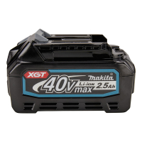 Makita BL4025 XGT / 40V Max / 191B36-3 accu (40 V, 2.5 Ah, origineel)  AMA00450