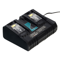 Makita DC18RD / 196933-6 duolader (14.4 V-18 V, 4A, 123accu huismerk) AMA00462