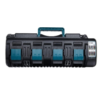 Makita DC18SF LXT / 196426-3  4-slots oplader (14.4V-18V, 3A, 123accu huismerk) AMA00693