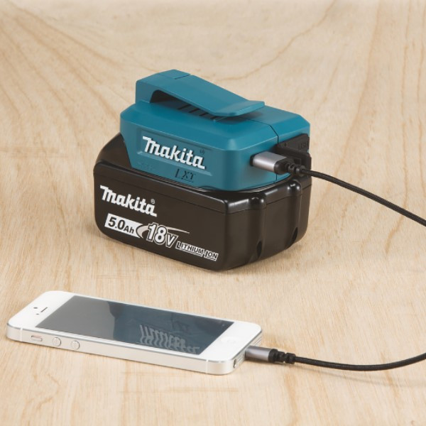 Makita DCADP05 USB-adapter voor 14.4V LXT en 18V LXT accu's (origineel) AMA00293 - 3
