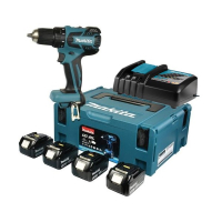 Makita DDF459RF4J accu schroef- en boormachine set (18 V, origineel)  AMA00574