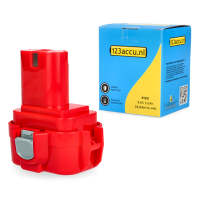 Makita PA09 / 9120 / 9122 / 9133 / 9134 accu (9.6 V, 3.0 Ah, 123accu huismerk) AMA00045
