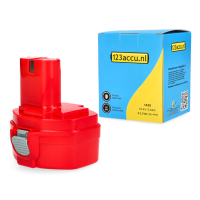 Makita PA14 / 1422 / 1433 / 1434 / 1435 accu (14.4 V, 3.0 Ah, 123accu huismerk) AMA00071