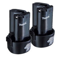 Makita Startset: 2x Makita BL1013 / 194550-6 accu's (10.8 V, 1.3 Ah, origineel)  AMA00756