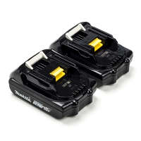 Makita Startset: 2x Makita BL1815N / 18V LXT accu's (18 V, 1.5 Ah, origineel)  AMA00685