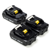 Startset: 3x Makita BL1815N / 18V LXT accu's (18 V, 1.5 Ah, origineel) AMA00676 - 1