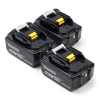 Startset: 3x Makita BL1860B LXT / 197422-4 / 18V LXT accu's (18 V, 6.0 Ah, origineel)