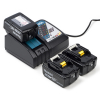 Startset: 3x Makita BL1860B / 18V LXT accu's + lader (18 V, 6.0 Ah, origineel) AMA00513 - 1