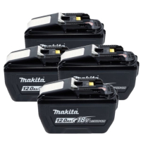 Startset: 4x Makita BL18120 LXT / 1915J2-8 / 18V LXT accu's (18 V, 12.0 Ah, origineel) AMA00860