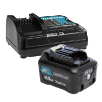 Startset: Makita BL1041B CXT / 197406-2 accu + lader (12 V, 4.0 Ah, origineel) AMA00840