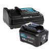Startset: Makita BL1041B CXT / 197406-2 accu + lader (12 V, 4.0 Ah, origineel)
