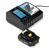 Startset: Makita BL1815N / 18V LXT accu + lader (18 V, 1.5 Ah, origineel) AMA00721 - 1