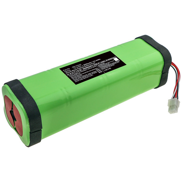 Marquette MGN0118 / OM10889 / 125-00-455100095 accu (19.2 V, 8000 mAh, 123accu huismerk) AMA00476 - 1