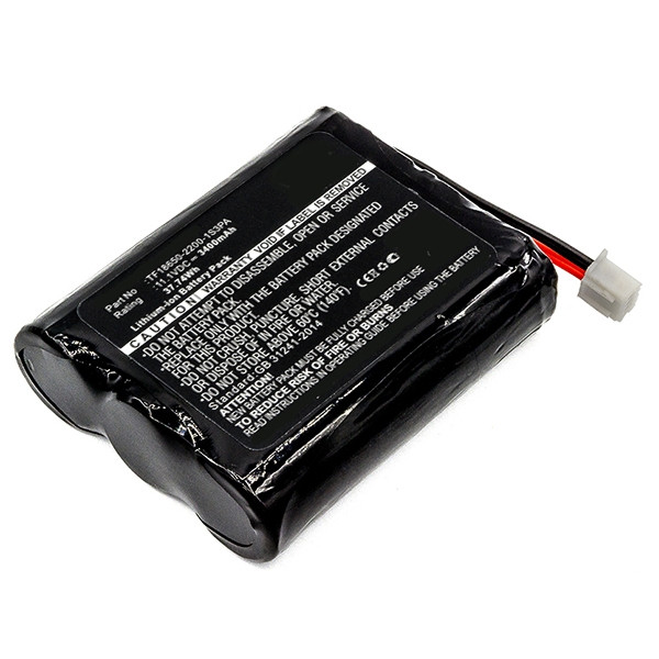 Marshall TF18650-2200-1S3PA accu (2600 mAh, 123accu huismerk)  AMA00276 - 1