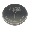 Maxell ML2032 3V Lithium oplaadbare knoopcel batterij 1 stuk  AMA00446 - 1