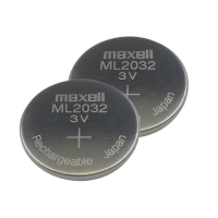 Maxell ML2032 3V Lithium oplaadbare knoopcel batterij 2 stuks  AMA00751