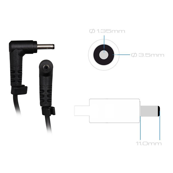Medion 40074990 adapter (19 V, 3.42 A, 65 W, origineel) AME00456 - 2