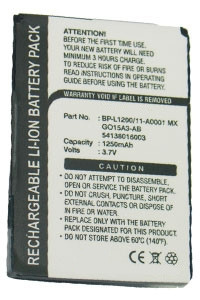 Medion E3MT12110211 / E3MT041202B12A accu (1250 mAh, 123accu huismerk)  AME00025 - 1