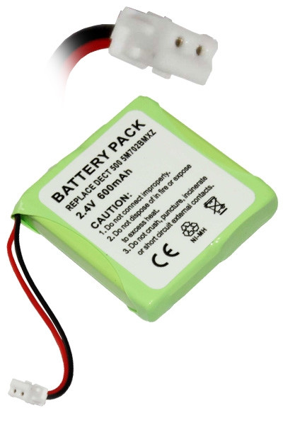 Medion GP0827 / GP0748 / GP0845 accu (2.4 V, 600 mAh, 123accu huismerk) AME00036 - 1