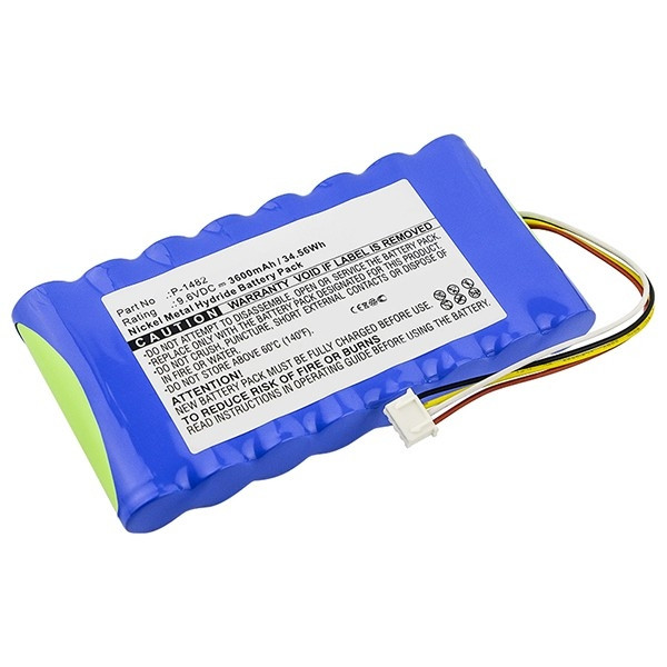 Megger P-1482 accu (3600 mAh, 123accu huismerk)  AME00308 - 1