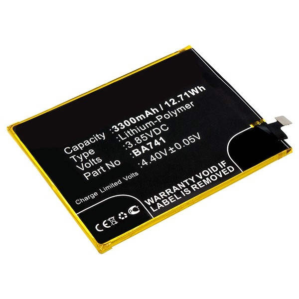 MeiZu BA741 accu (3300 mAh, 123accu huismerk)  AME00323 - 1