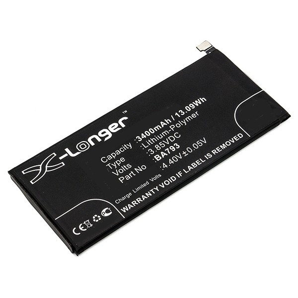 MeiZu BA793 accu (3400 mAh, 123accu huismerk)  AME00299 - 1